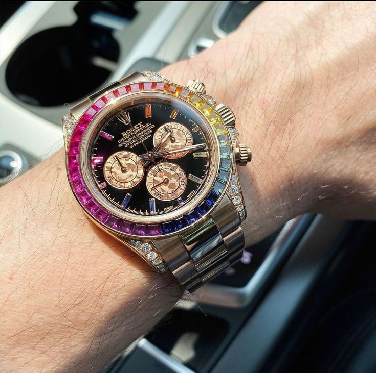 Rolex Daytona Rainbow Gold