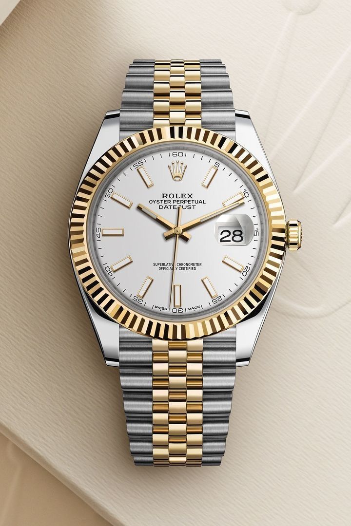 Rolex Datejust Mixed White