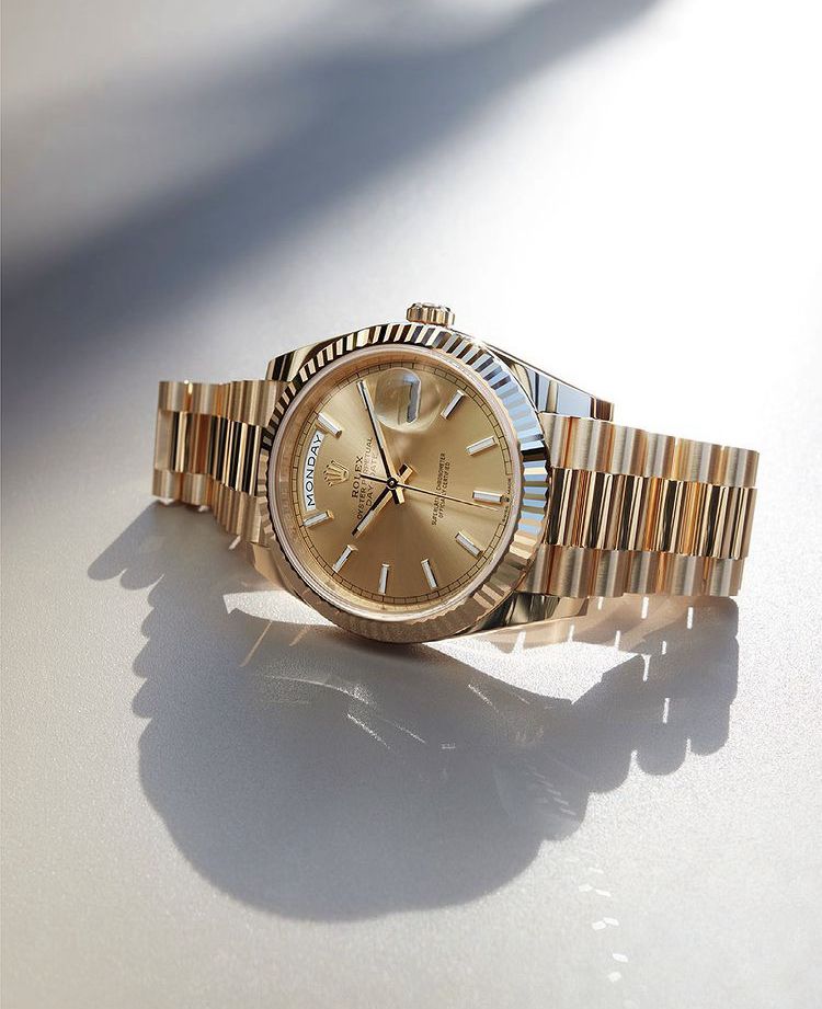 Gold Rolex Datejust