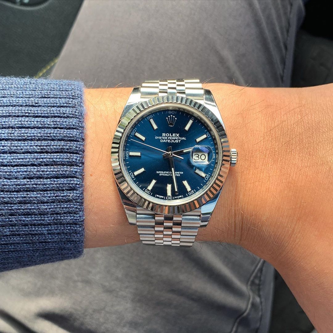 Rolex Datejust Blue
