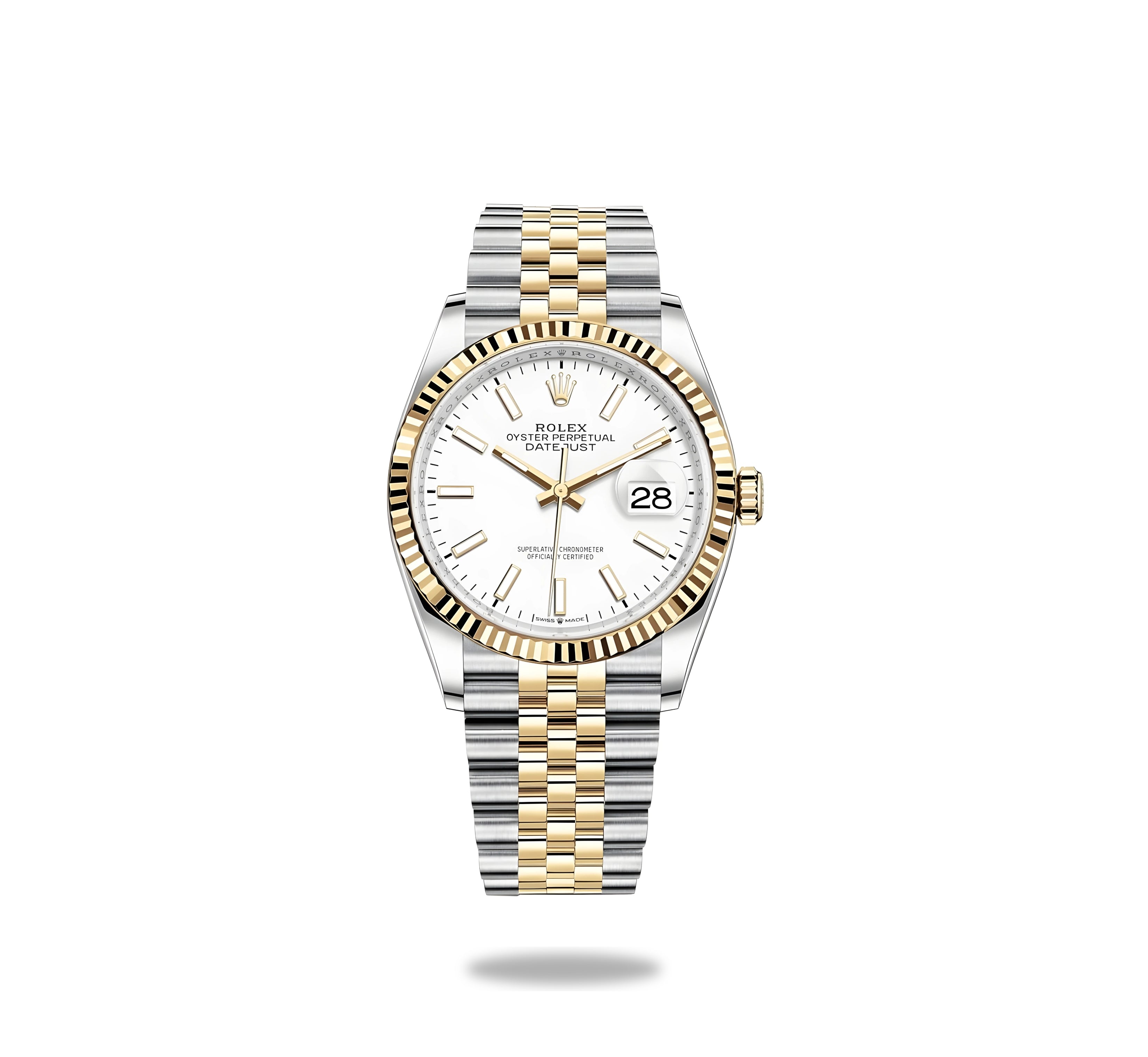 Rolex Datejust Mixed White