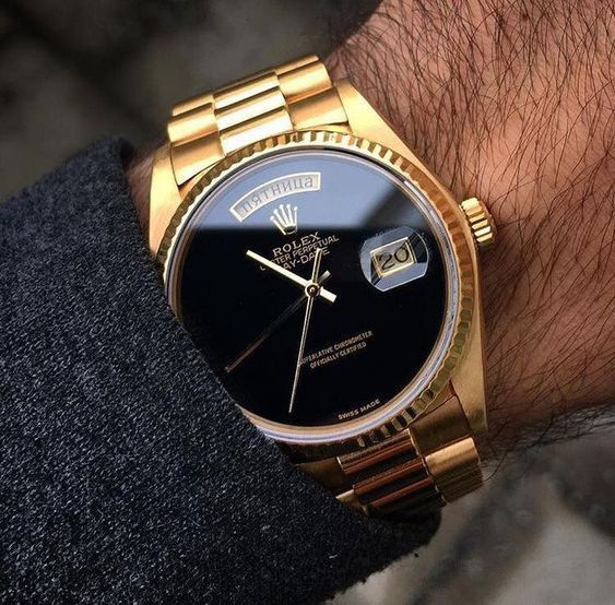 Gold Rolex Day-Date